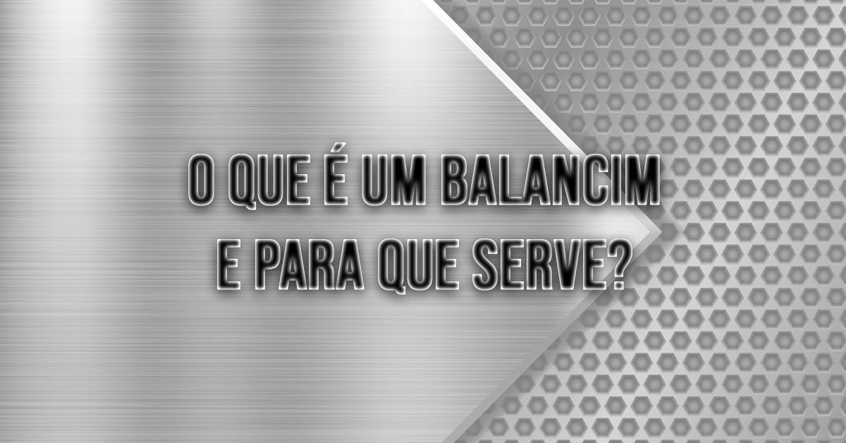 o que e um balancim para que serve