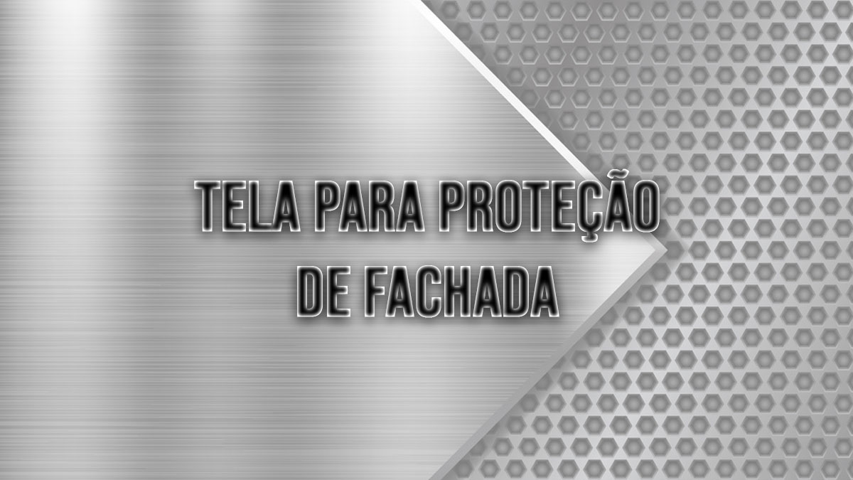 tela para protecao de fachada